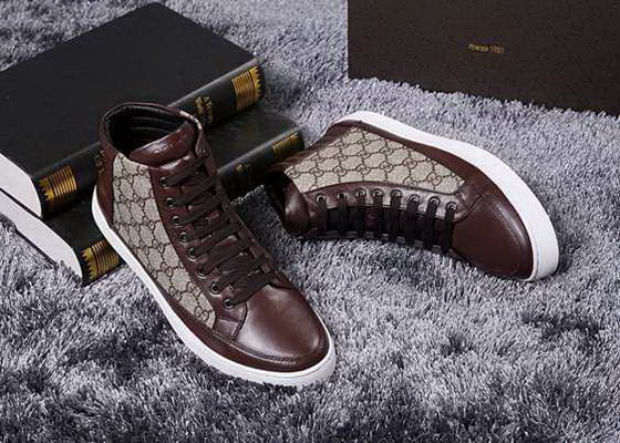 Gucci High-Top Fashion Men Shoes_022